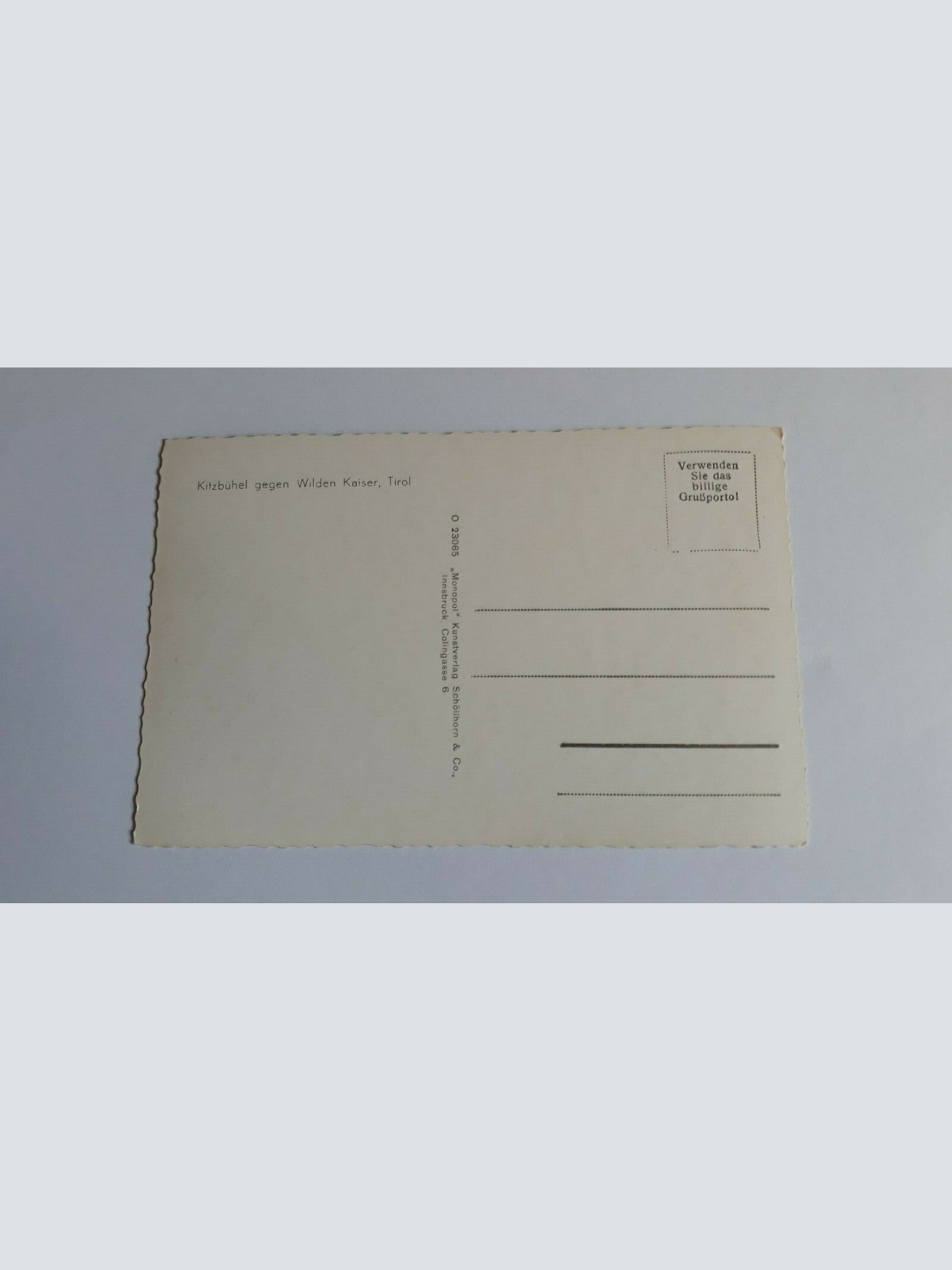 Kitzbühel gegen Wilden Kaiser 11158