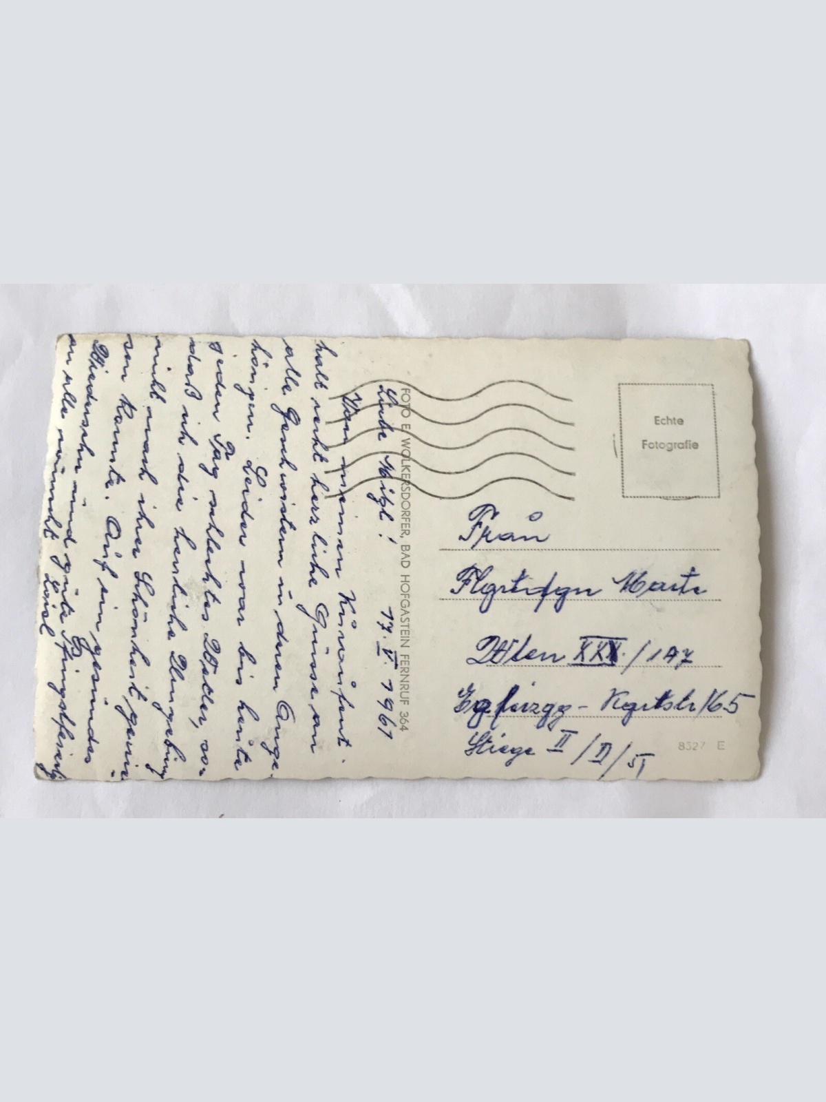 AK, Bad Hofgastein, Rauchkogel, Salzburg, Gebirge (110245 BW)