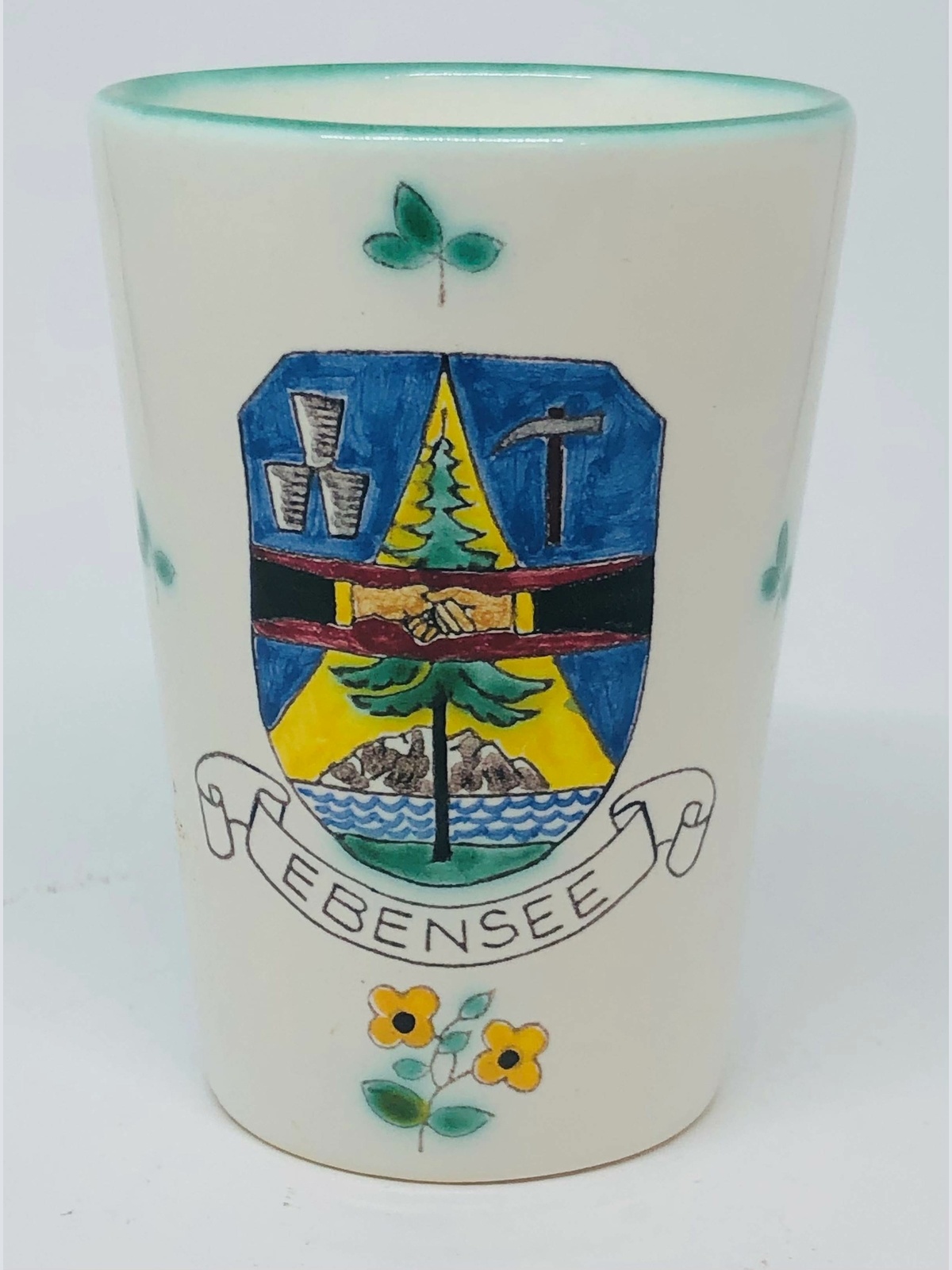 Gmundner Keramik Becher Ebensee Ø7cm H10cm    90104