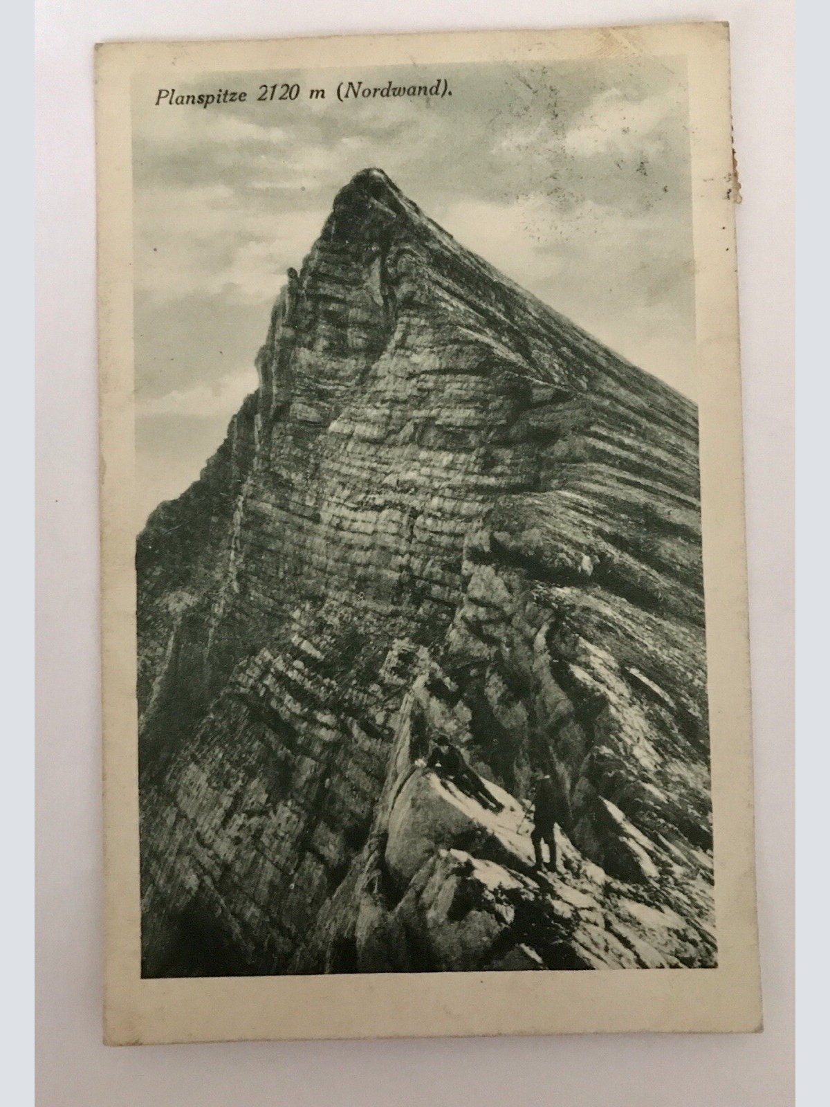 AK, Planspitze, 2120m, Gebirge, Nordwand, Nationalpark Gesäuse (110258 BW) ShBer