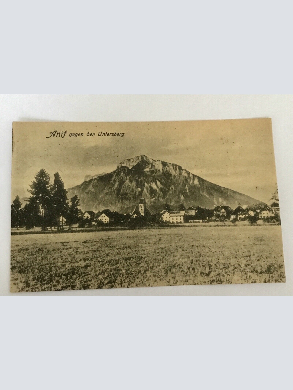 AK, Salzburg, Anif, Untersberg (110241 BW)