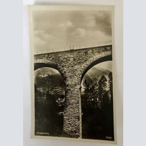 AK, Salzburg, Hofgastein, Brücke 110298