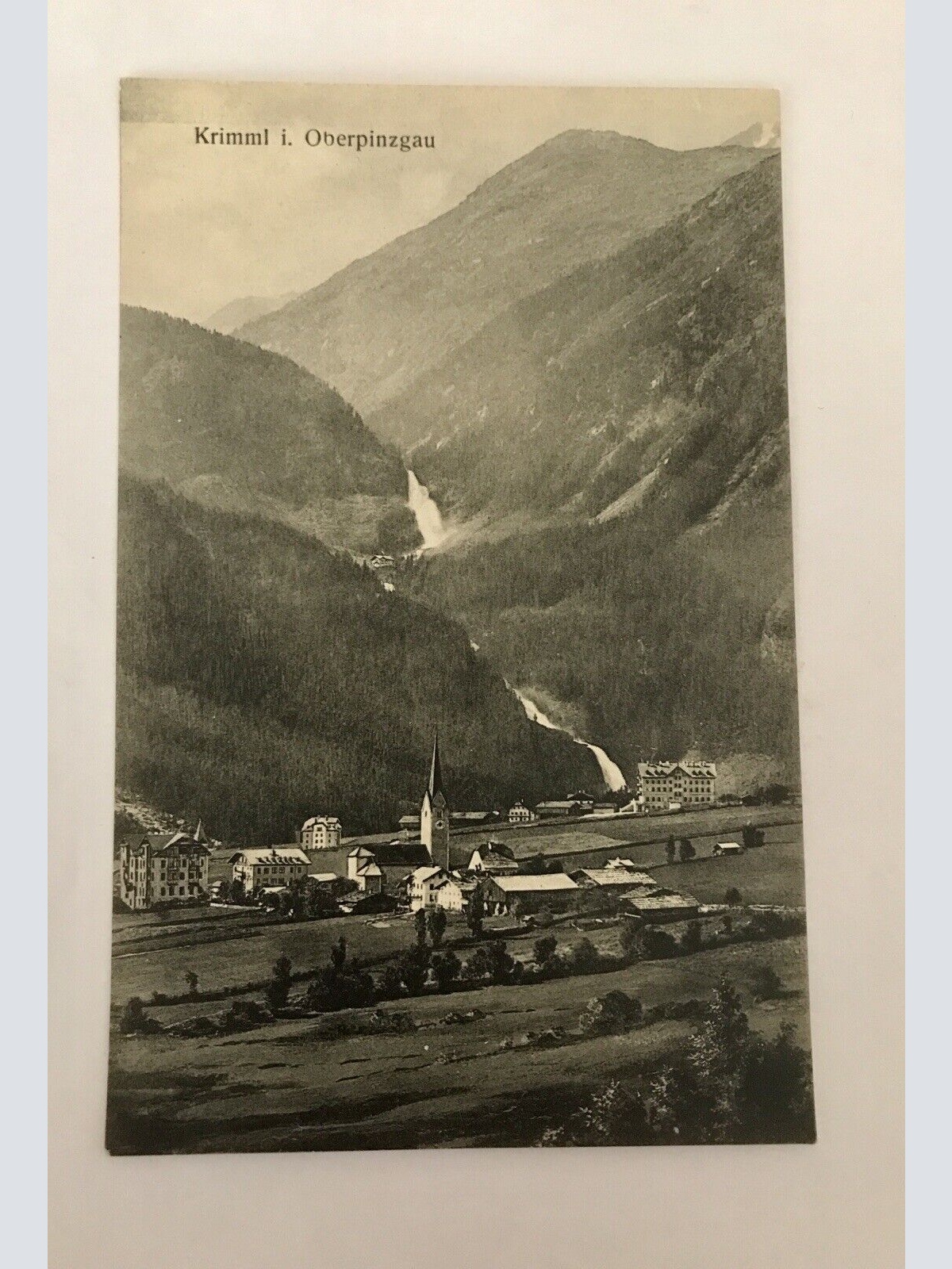 AK, Krimml, Wasserfälle, Salzburg, Pinzgau (110293 Bw)