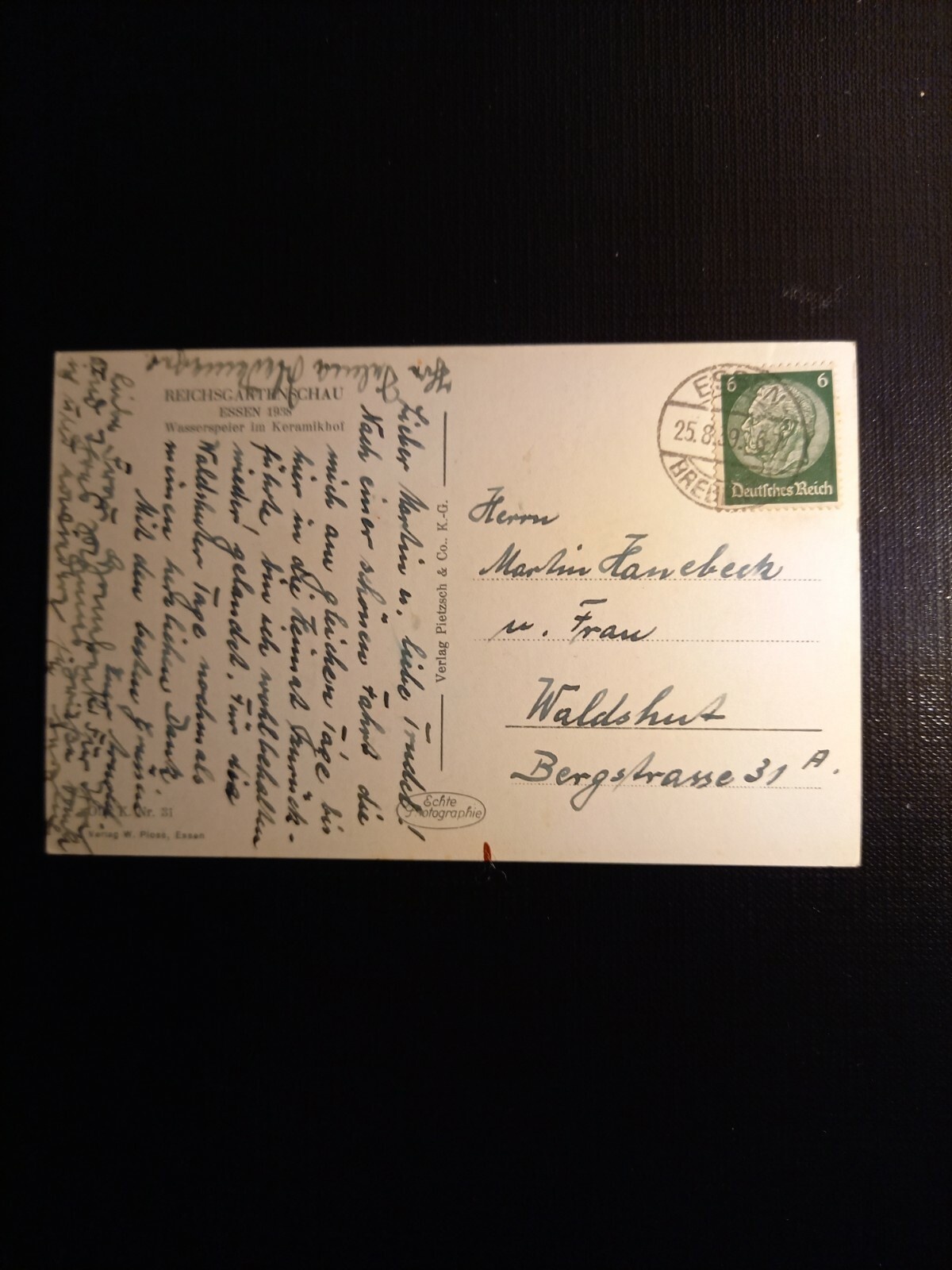 Essen Reichsgartenschau 400398 gr