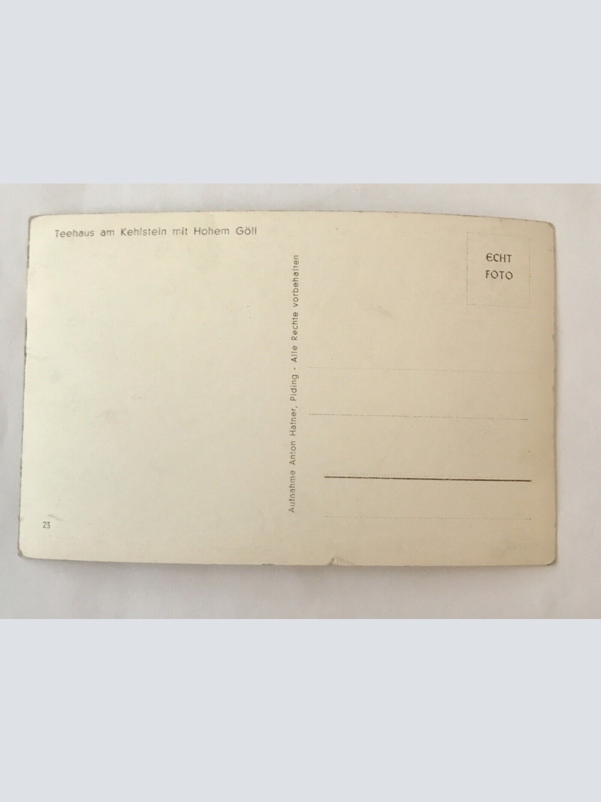 AK, Hoher Göll, Kehlstein, Gebirge, Salzburg (20042￼ BW)