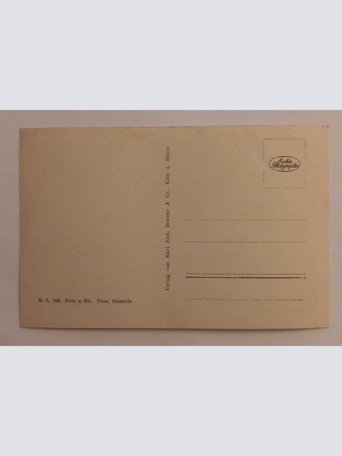 Köln Dom Südseite 600631A gr D