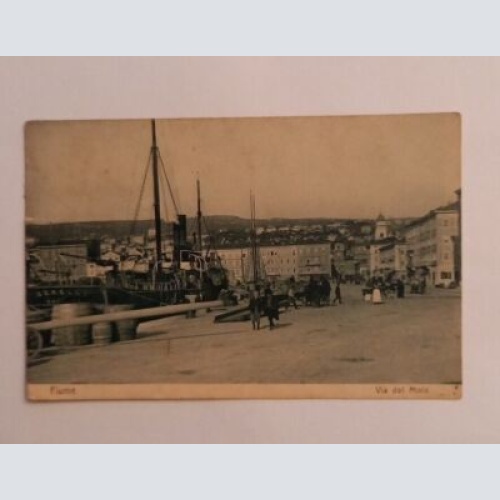 Fiume Rijeka Via del Molo 600633A gr D