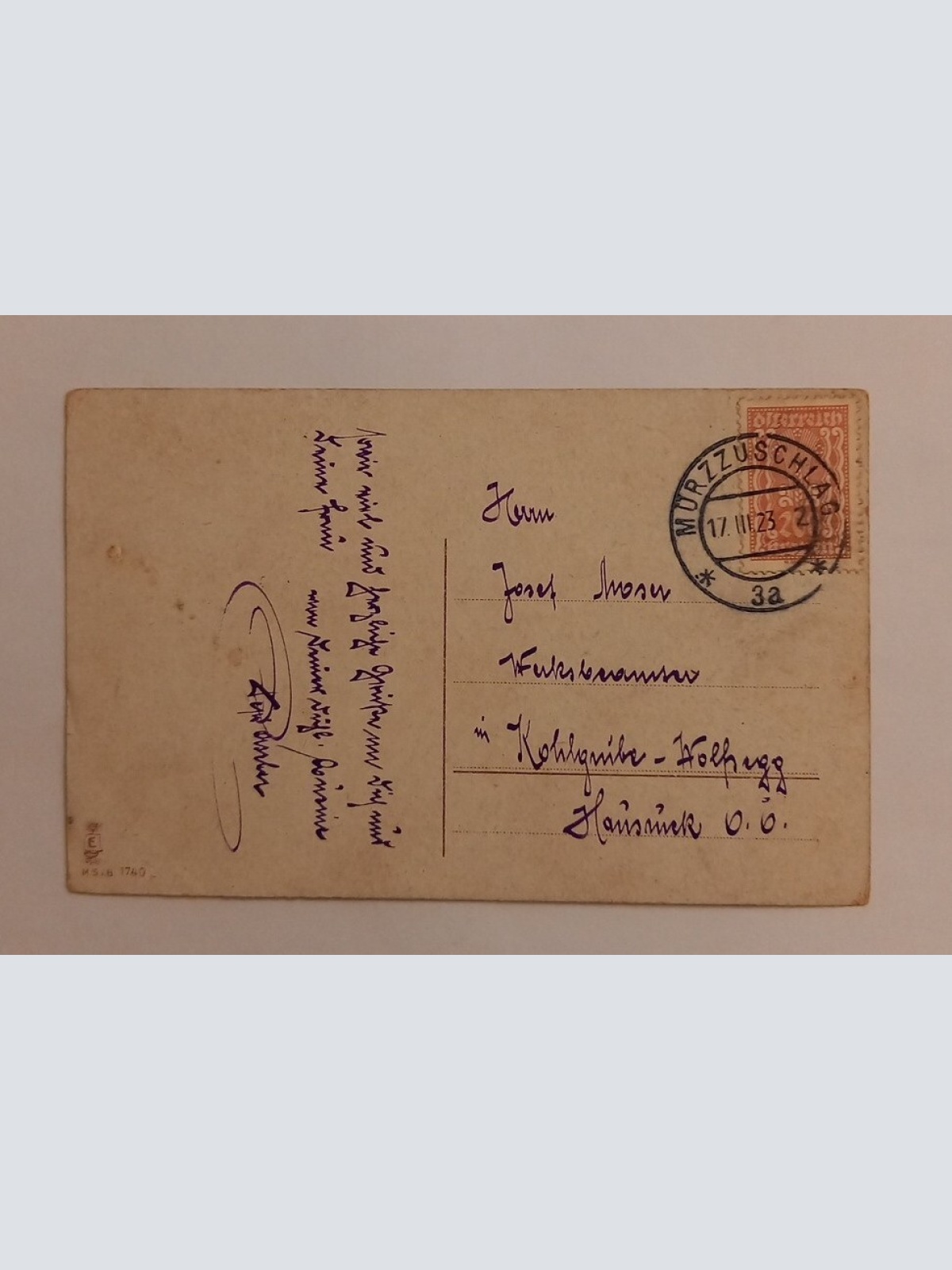 Glückwunschkarte zum Namestag 600635A gr D