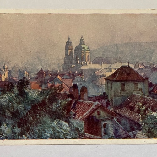 Prag Praha Vyhlídka z Hradčan Blick Vom Hradschin Stadt Tschechien 707 K TH