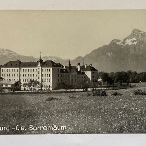 Salzburg F.e. Borromäum Privatgymnasium Schule Gebäude Österreich 8419 K TH