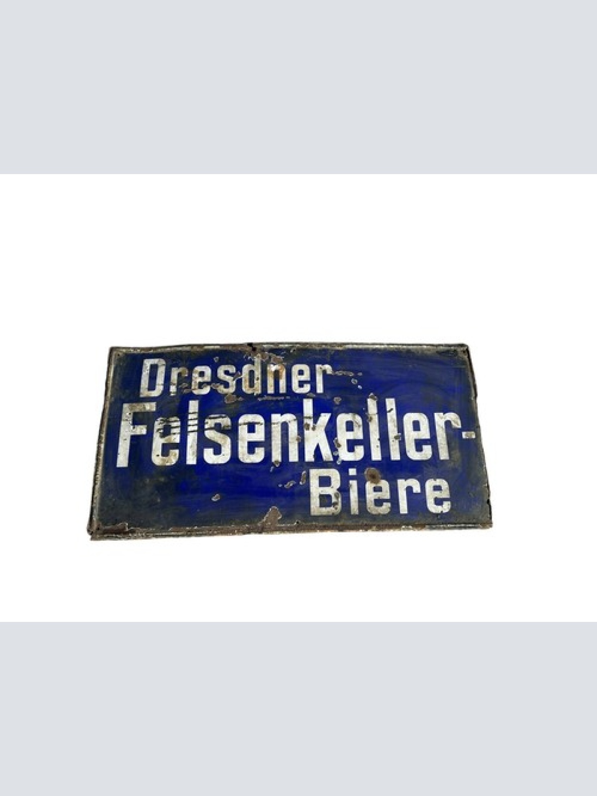 Rarität Dresdner Felsenkeller Biere Dresden Schild  siehe Zustand 117x60 cm