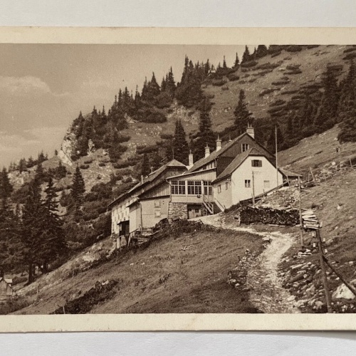 Baumgartnerhaus Am Schneeberg 1438m Berg Gebäude Niederösterreich 8438 K TH