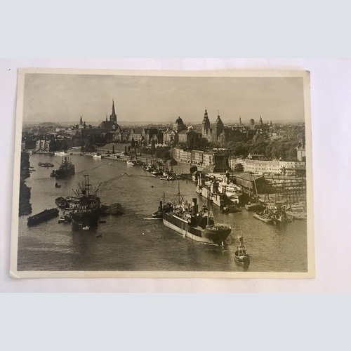 ak, Stadt Oder, Westpommern (110229 BW)G