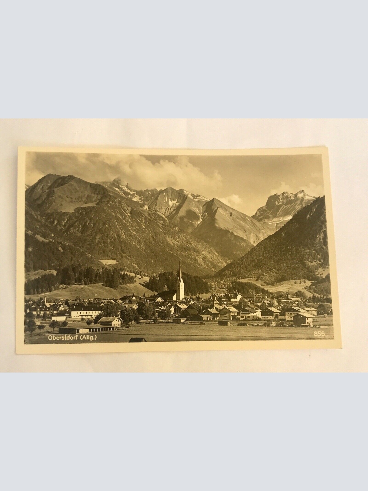 Ansichtskarte Allgäu, Oberstdorf, Tiefenbach, Bayern (110222bw)