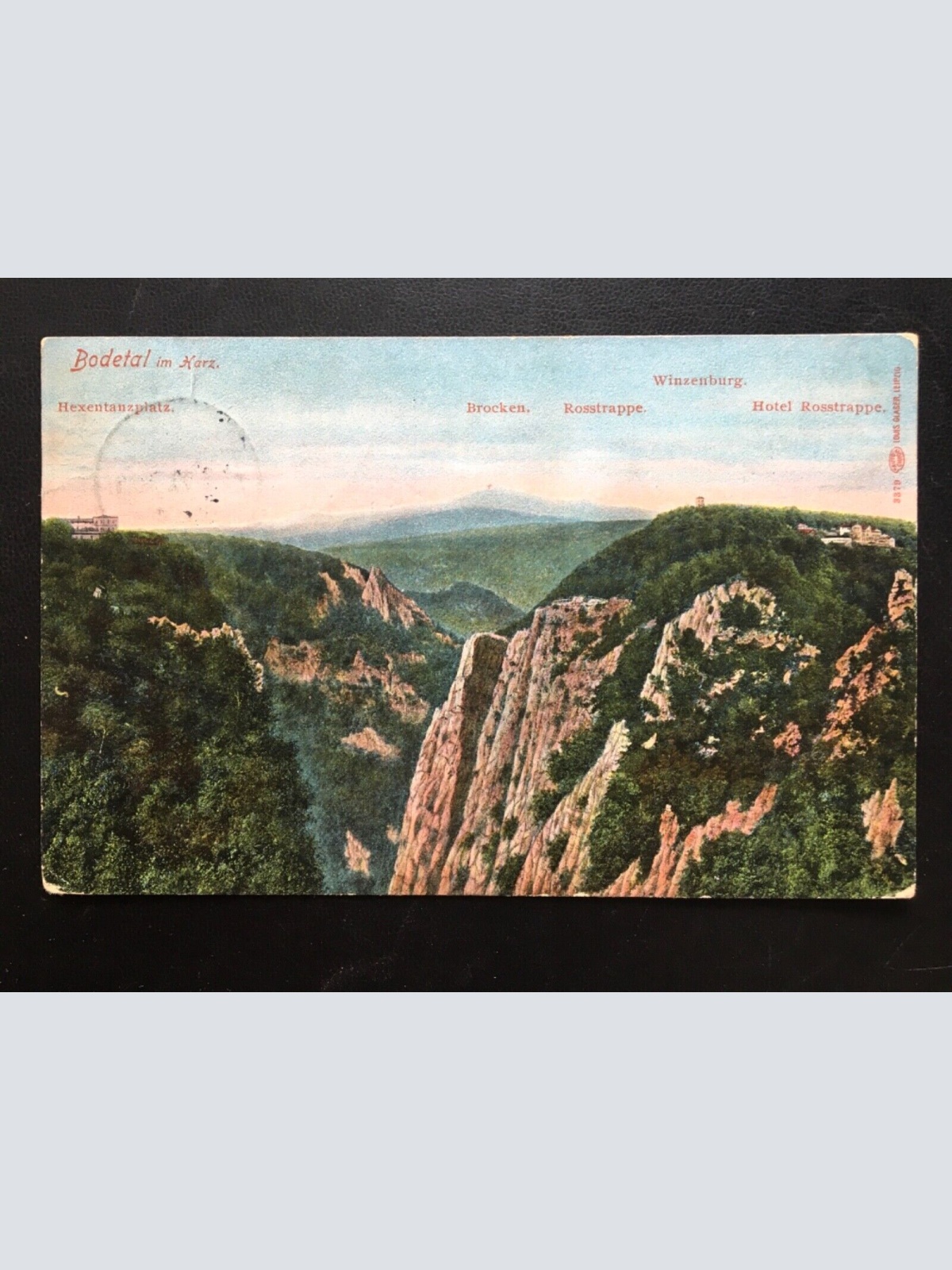 Bodetal im Harz - Hexentanzplatz - Brocken - Mittelgebirge Harz 140443 TH
