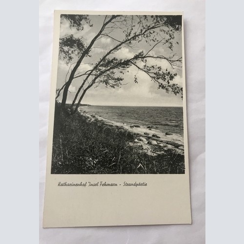 Katharinenhof, Insel, Fehmarn, Strandpartie (110305 BW)