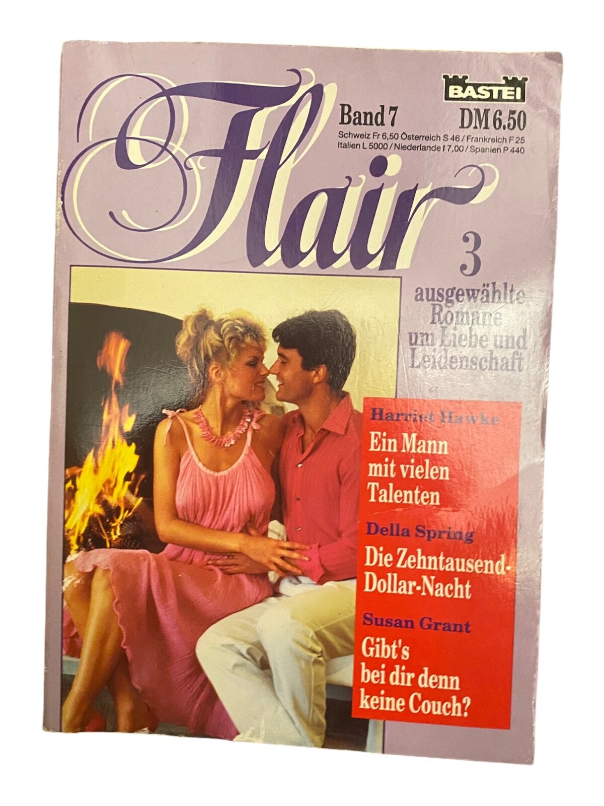 912 Harriet Hawke, Della Spring, Susan Grant FLAIR - 3 ROMANE UM LIEBE