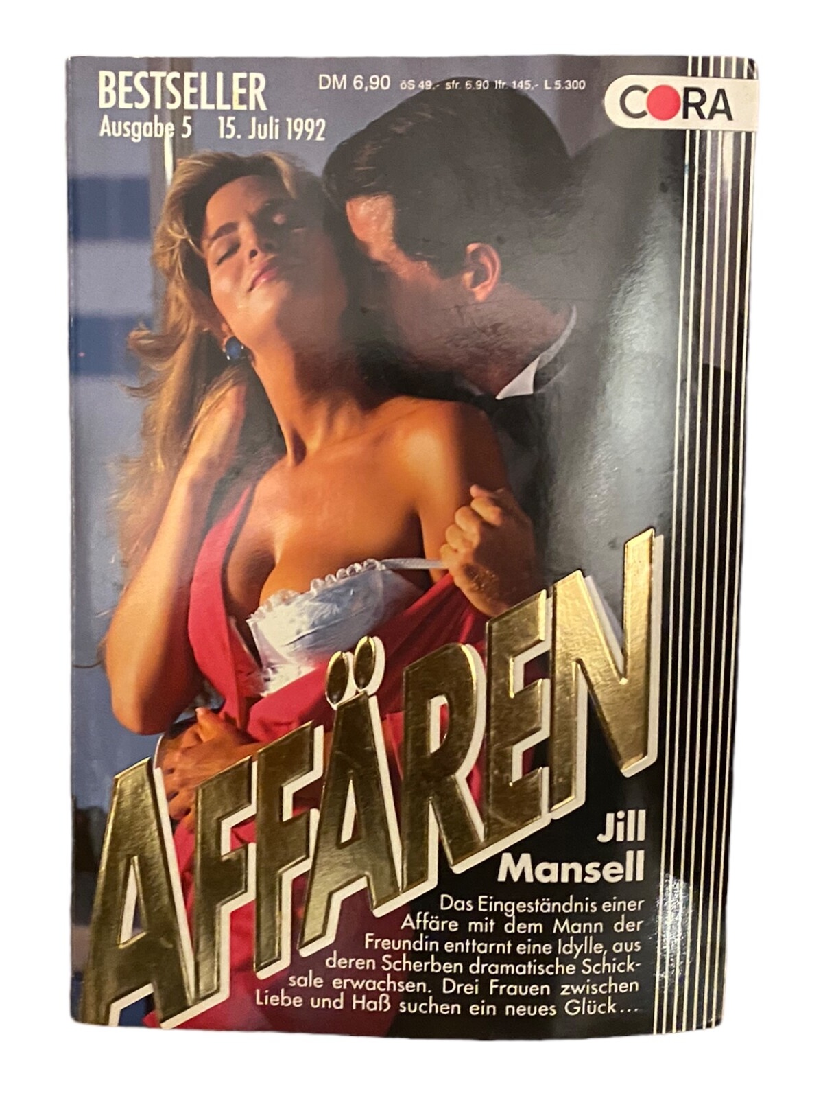 910 Jill Mansell AFFÄREN EINGESTÄNDNIS EINER AFFÄRE MIT DEM MANN DER FREUNDIN