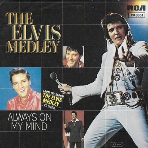 Elvis Presley - The Elvis Medley (7", Single)
