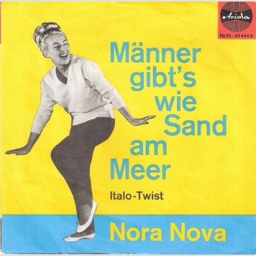Nora Nova - Männer Gibt's Wie Sand Am Meer (7", Single, Mono)