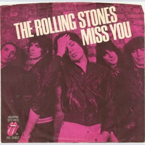 The Rolling Stones - Miss You (7", Single, Spe)