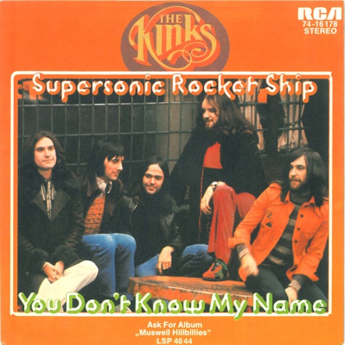 The Kinks - Supersonic Rocket Ship / You Don't Know My Name (7", Single)