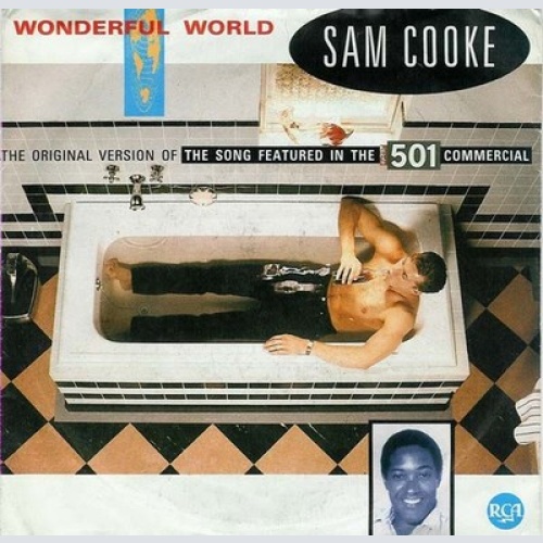 Sam Cooke - Wonderful World (7", Single)