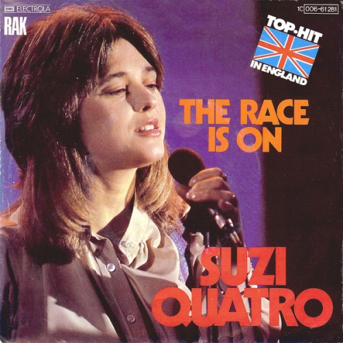 Suzi Quatro - The Race Is On (7", Single)