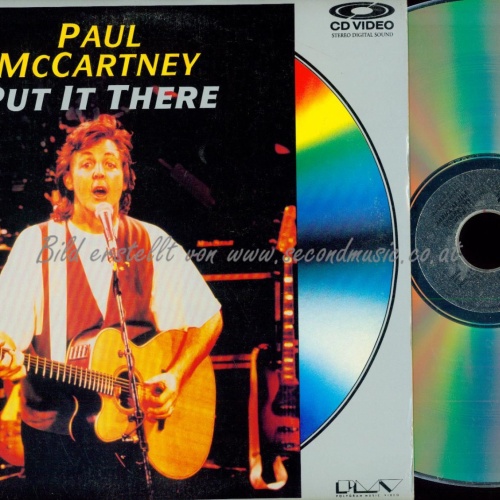 LASERDISC // PAUL MCCARTNEY PUT IT THERE
