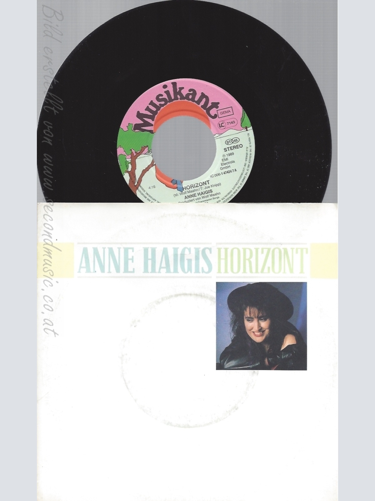 7" ANNE HAIGIS-- HORIZONT