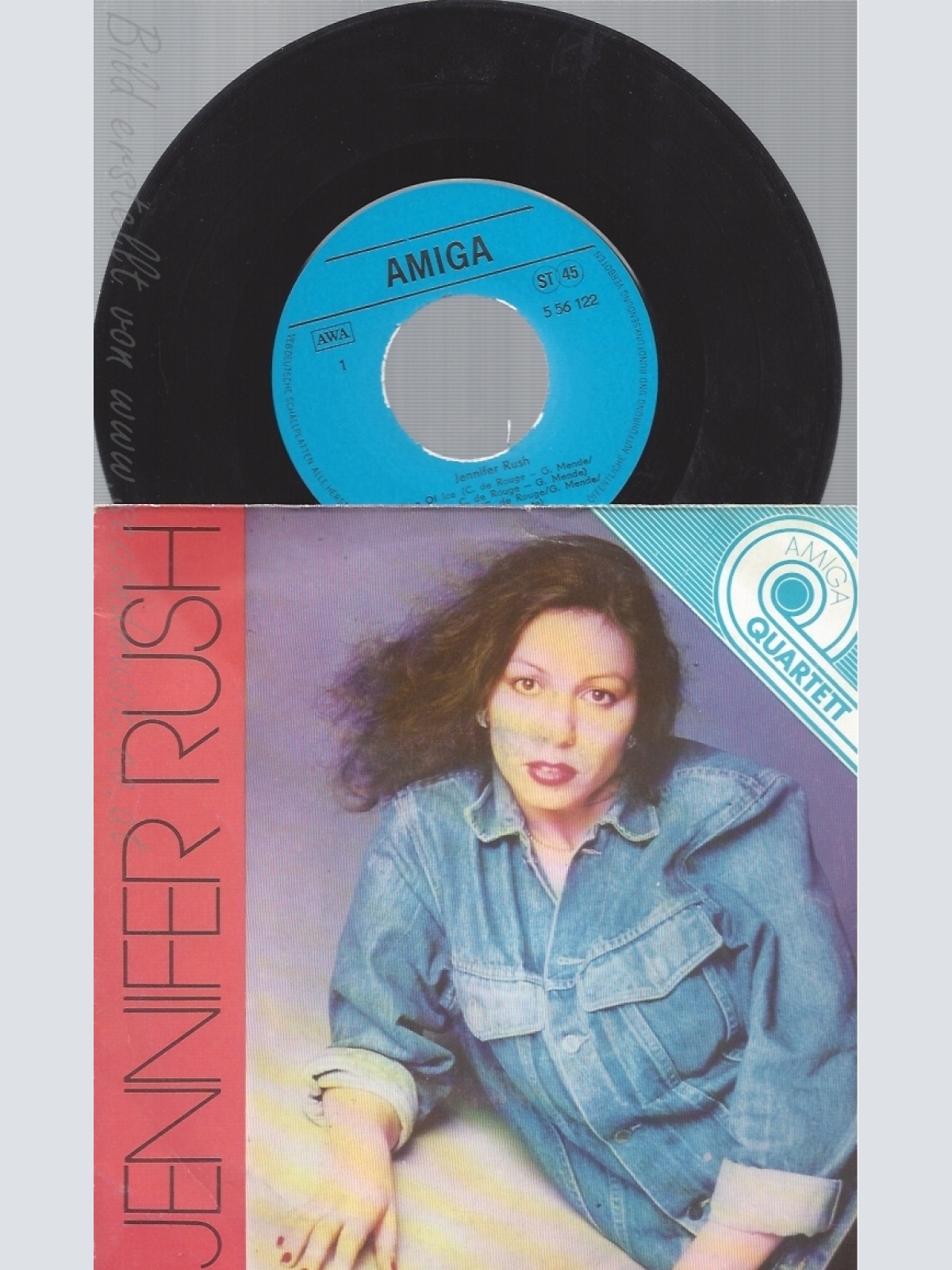 7" AMIGA QUARTETT-- JENNIFER RUSH