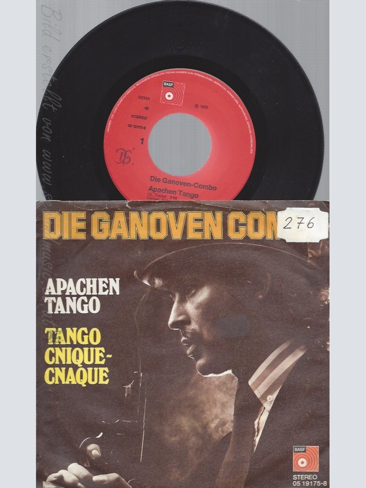 7" DIE GANOVEN COMBO --APACHEN TANGO