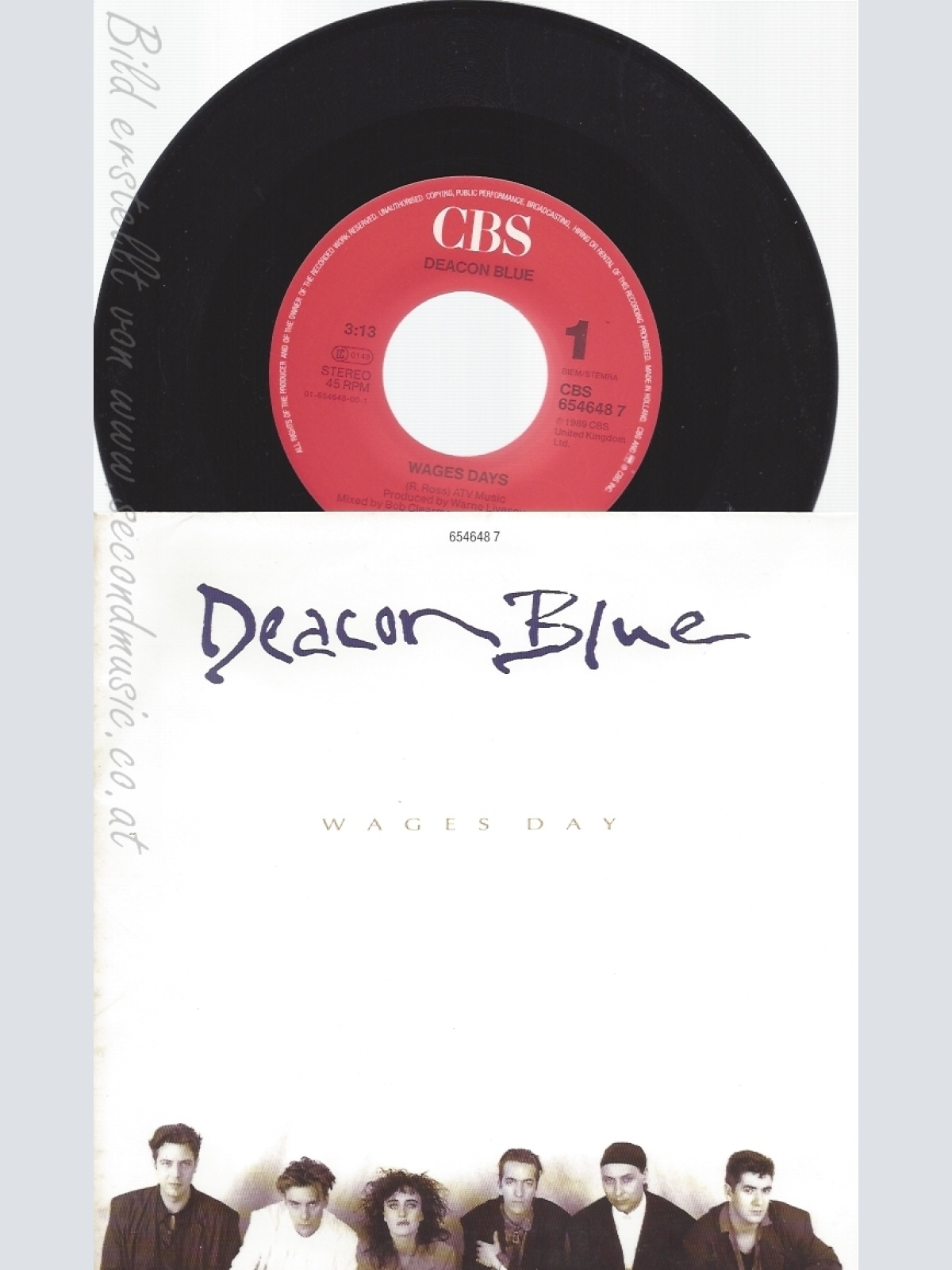 7" DEACON BLUE-- WAGES DAY
