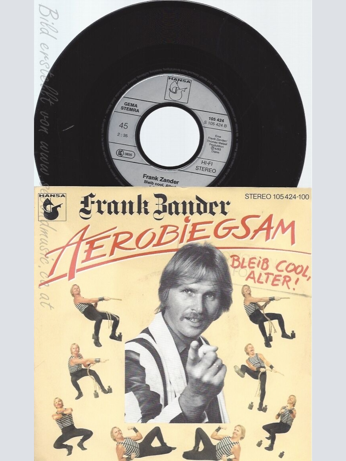 7" FRANK ZANDER-- AEROBIEGSAM