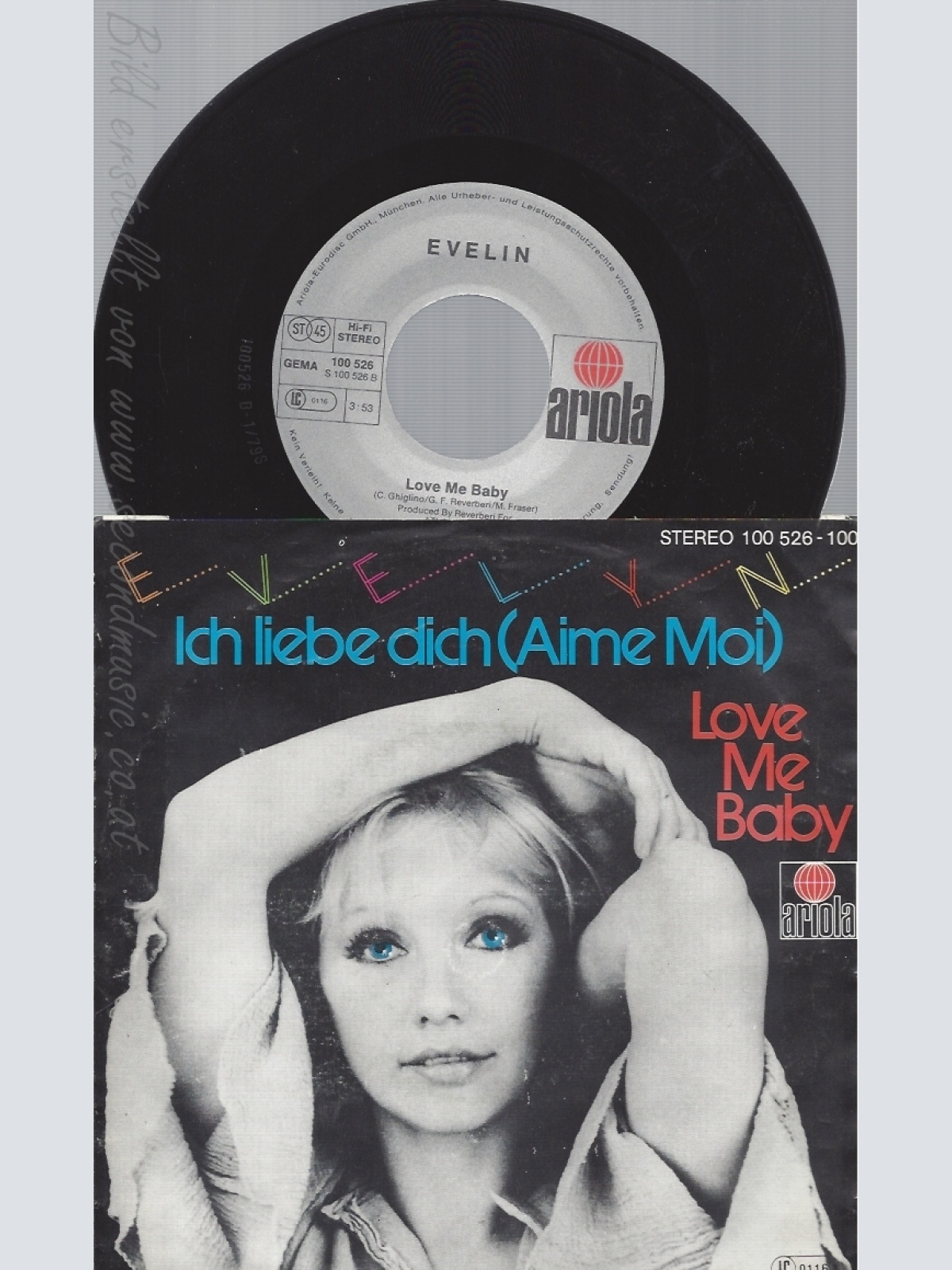7" EVELYN -- ICH LIEBE DICH