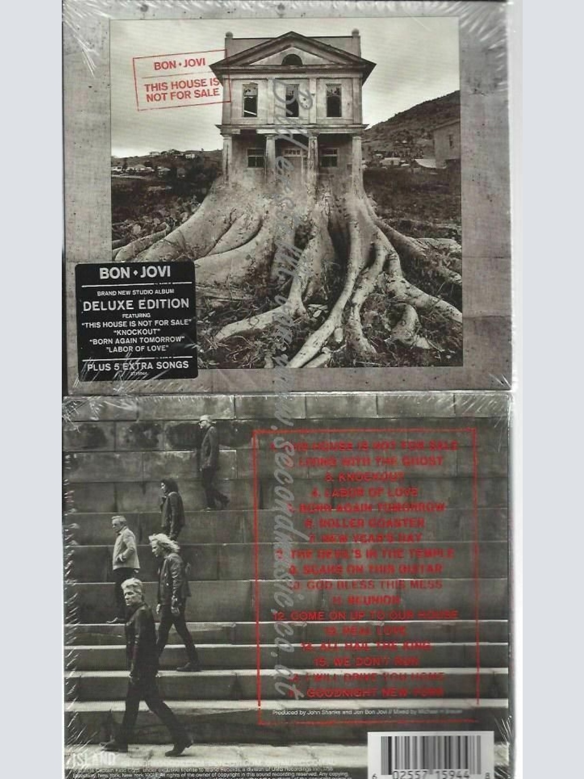 CD--BON JOVI | --THIS HOUSE IS NOT FOR SALE //DIGI// DELUXE
