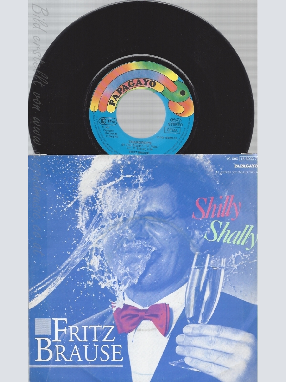 7" FRITZ BRAUSE -- SHILLY SHALLY