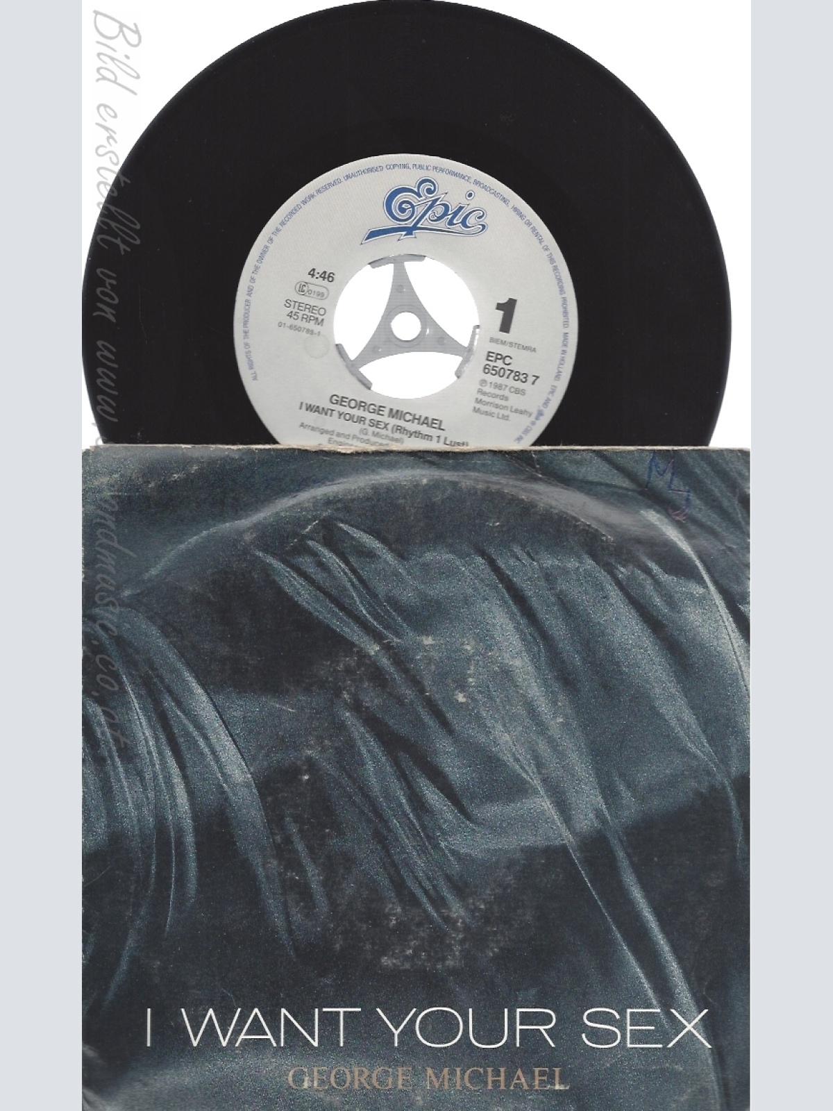 7" GEORGE MICHAEL -- I WANT YOUR SEX