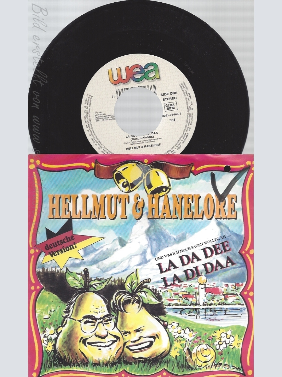 7" HELMUT & HANELORE -- LA DA DEE