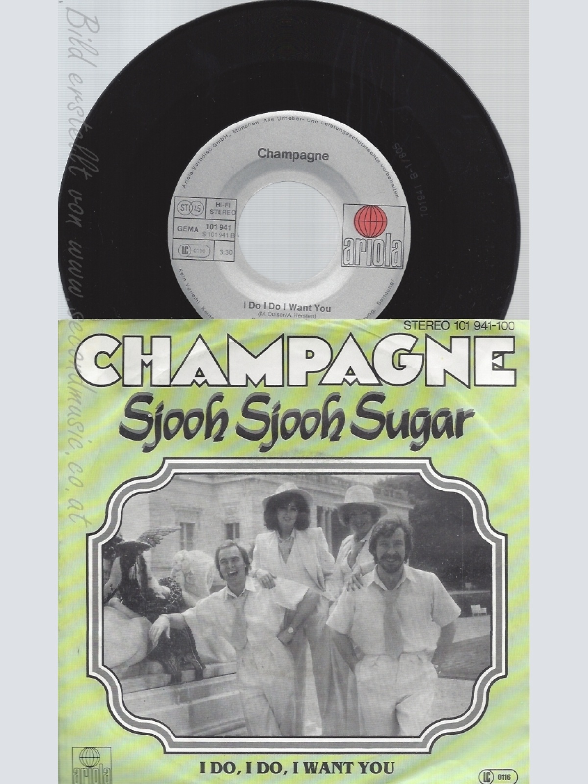 7" CHAMPAGNE-- SJOOH SJOHH SUGAR