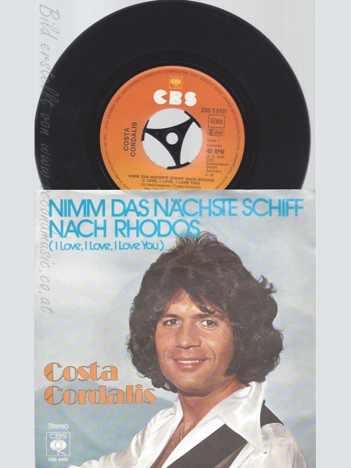 7" COSTA CORDALIS --NIMM DAS NÄCHSTE SCHIFF