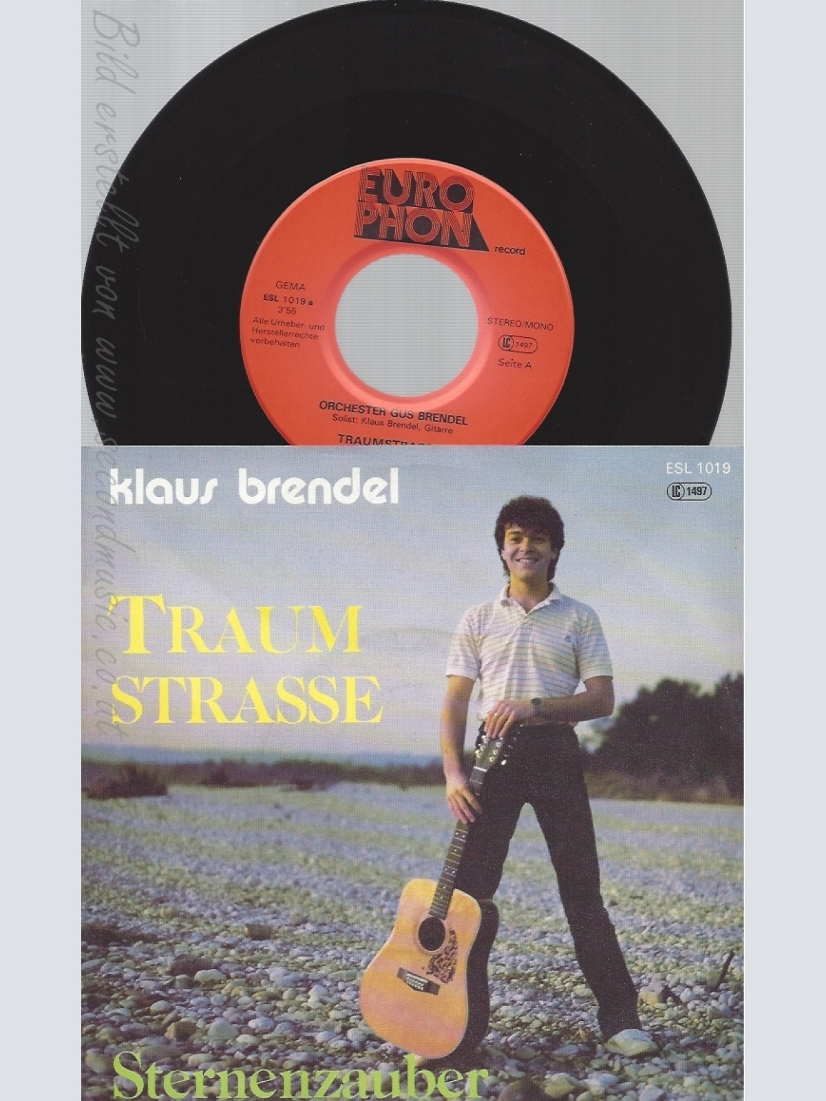 7" KLAUS BRENDEL--TRAUM STRASSE