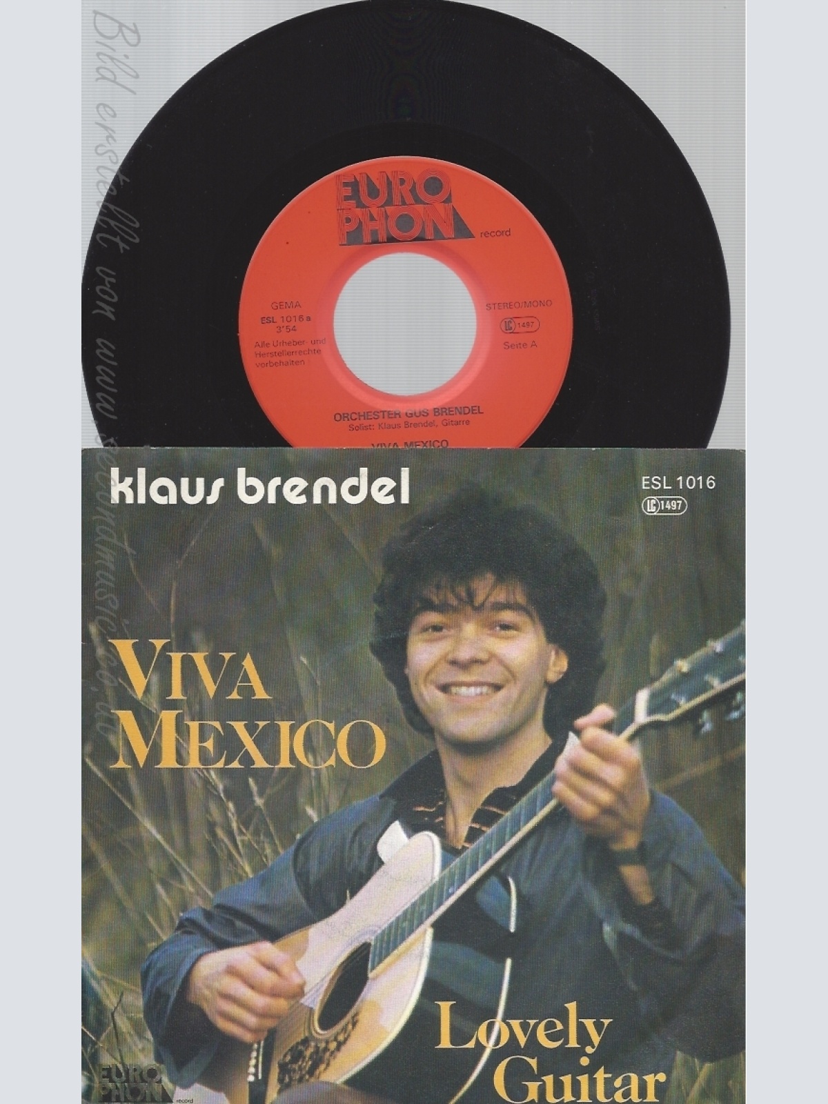 7" KLAUS BRENDEL -- VIVA MEXICO