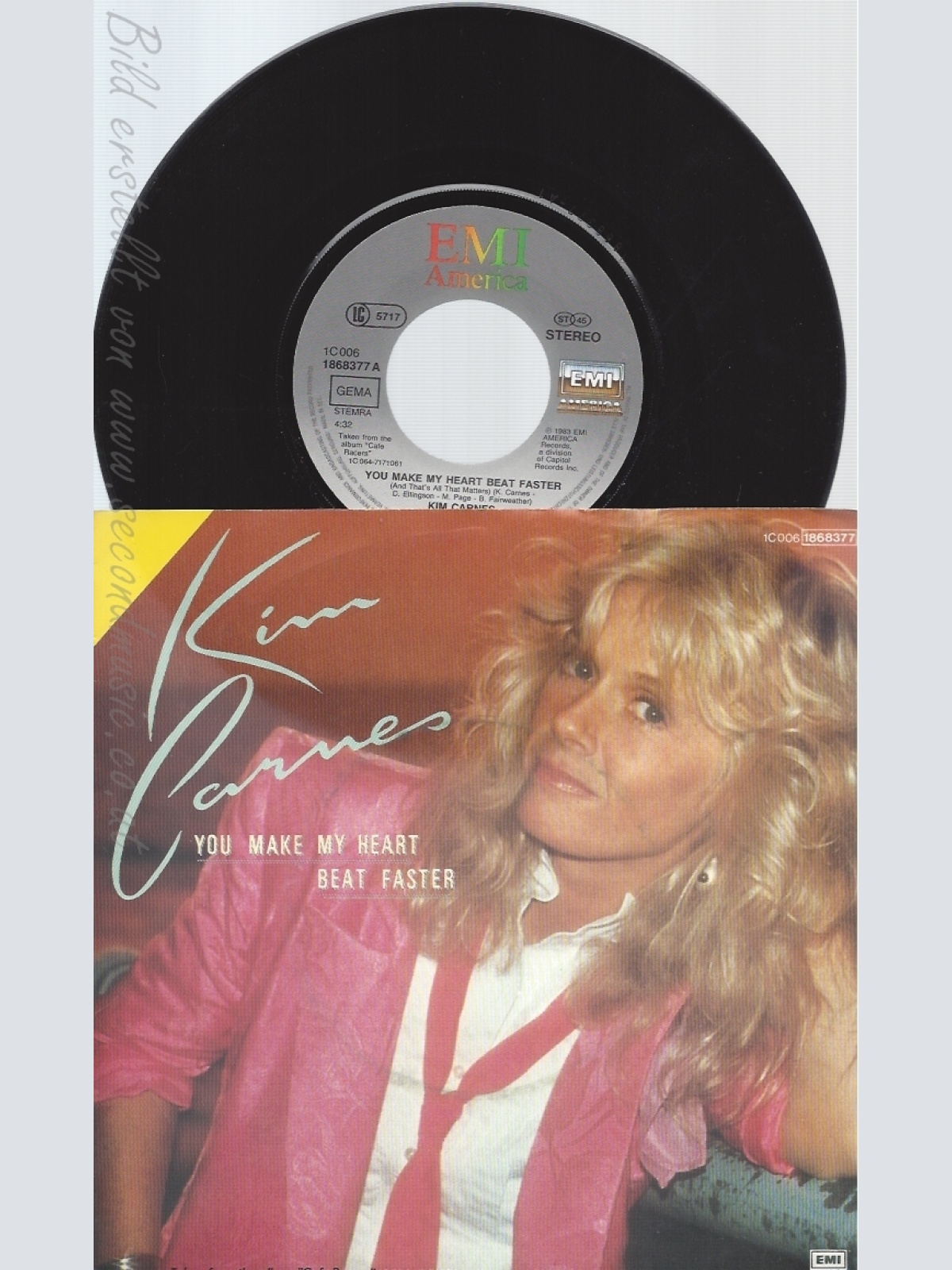 7" KIM CARNES--YOU MAKE MY HEART