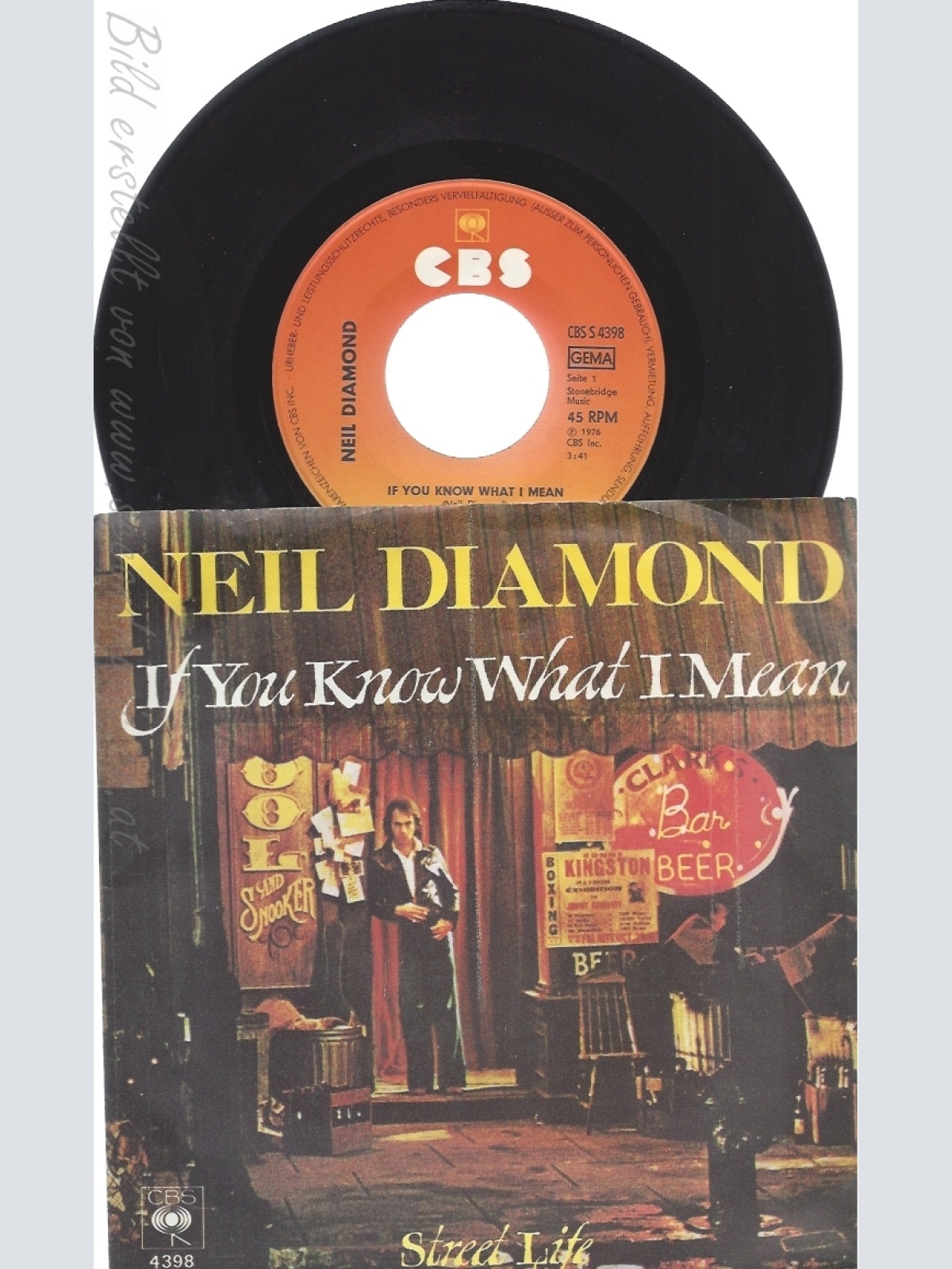 7" NEIL DIAMOND -- IF YOU KNOW WHAT I MEAN