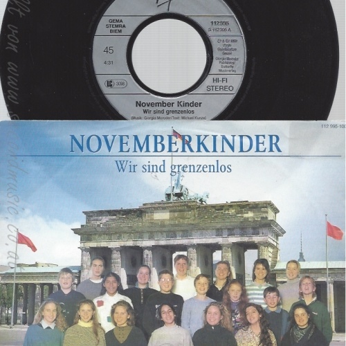 7" NOVEMBERKINDER-- WIR SIND GRENZENLOS