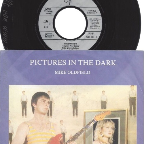 7" MIKE OLDFIELD-- PICTURES IN THE DARK