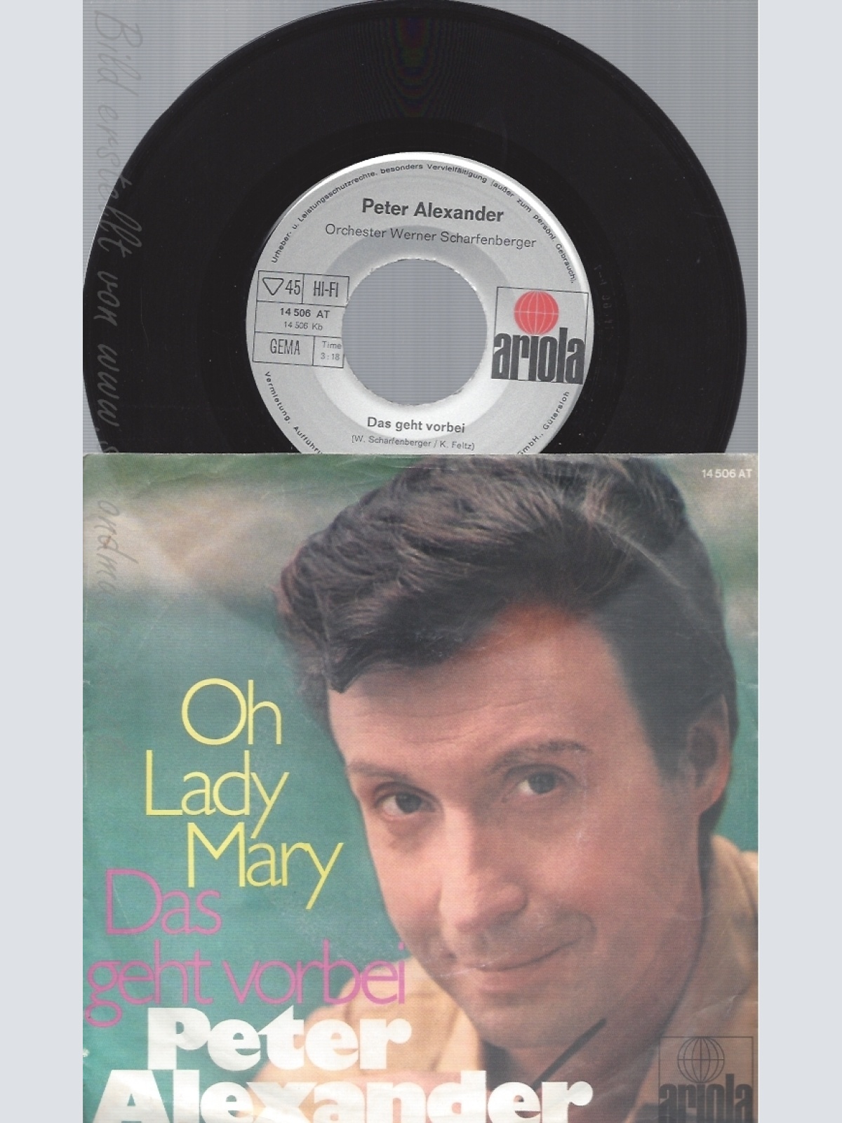 7" PETER ALEXANDER-- OH LADY MARY