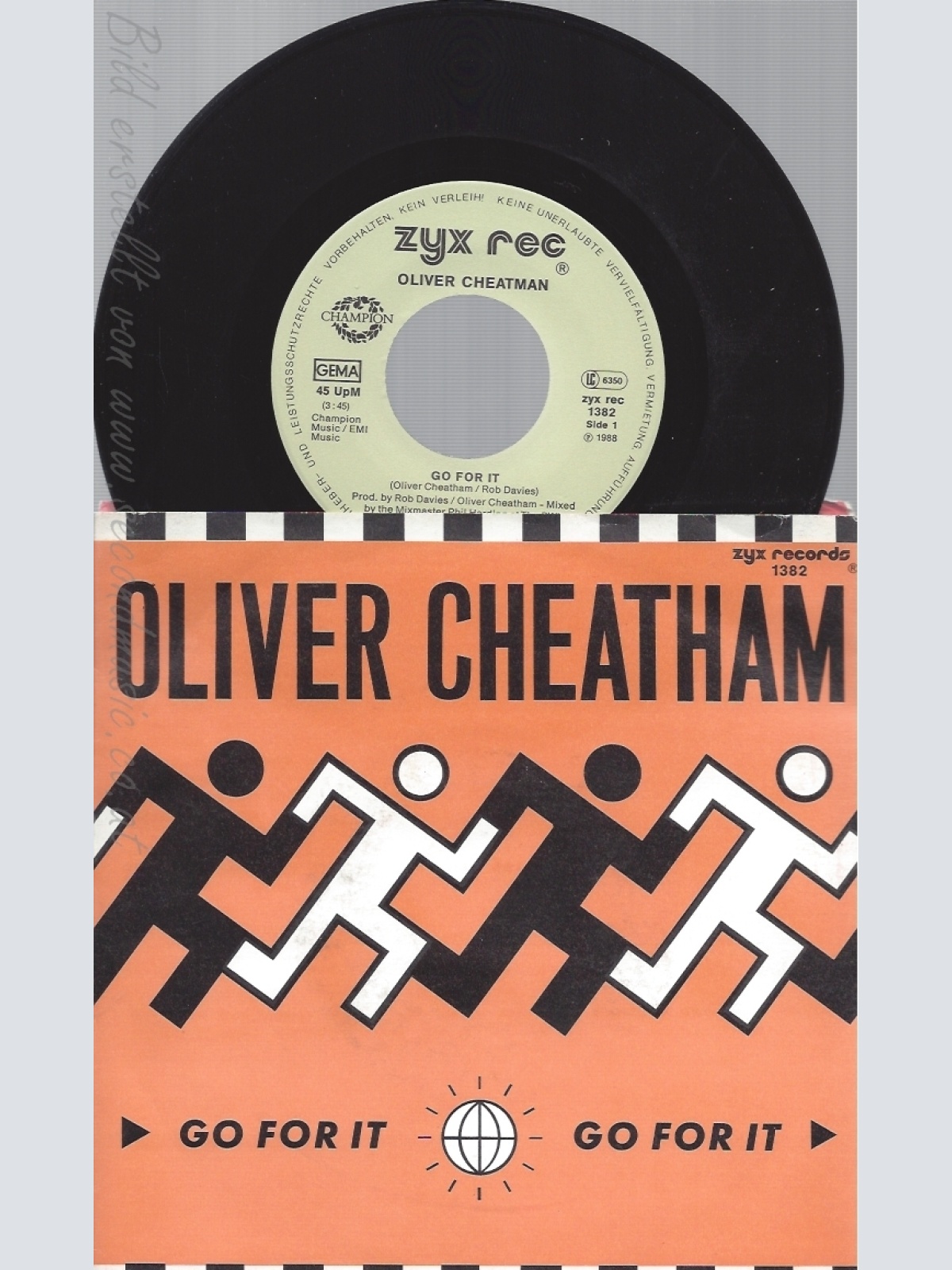 7" OLIVER CHEATHAM-- GO FOR IT