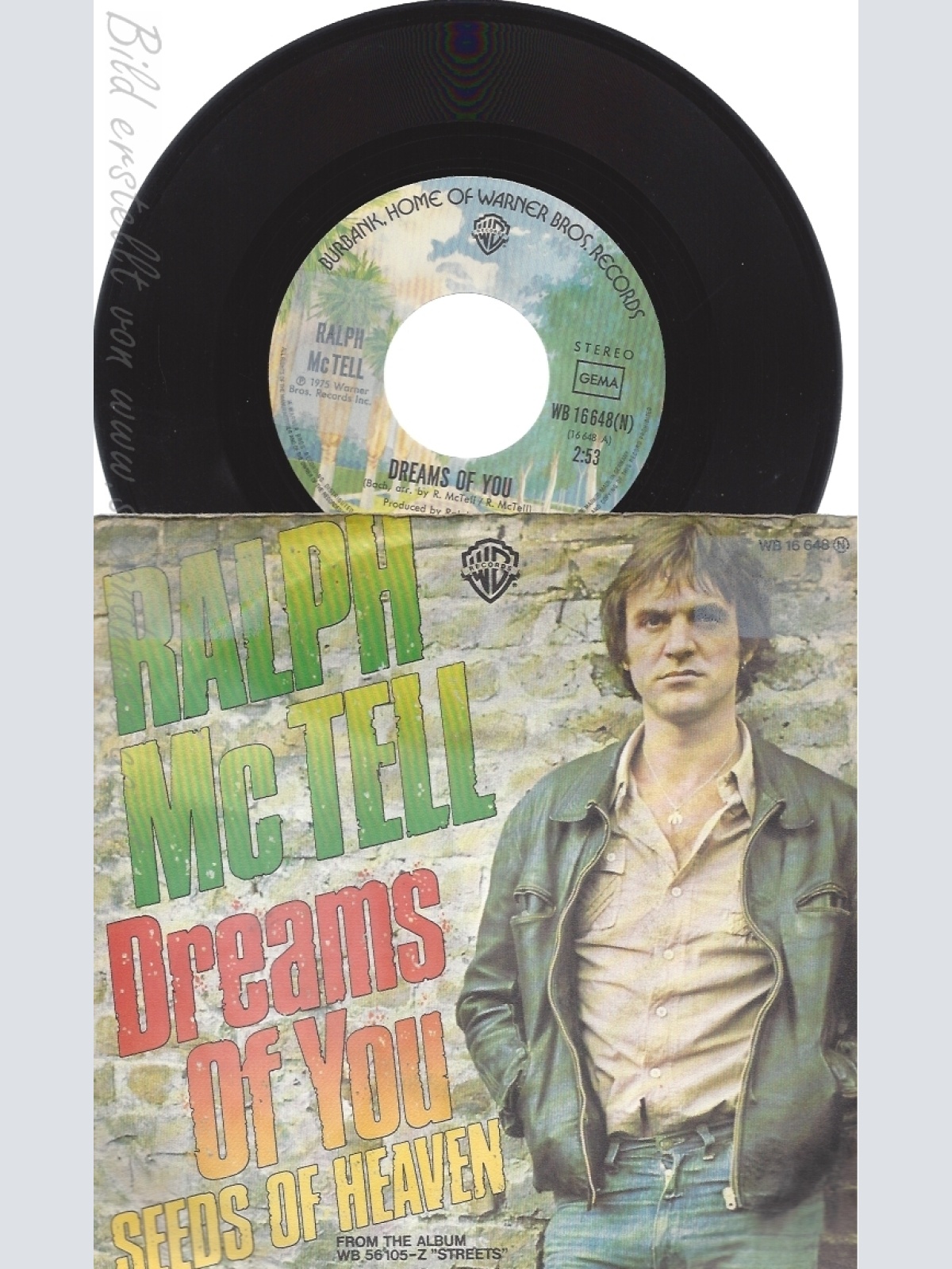 7" RALPH MC TELL -- DREAMS OF YOU
